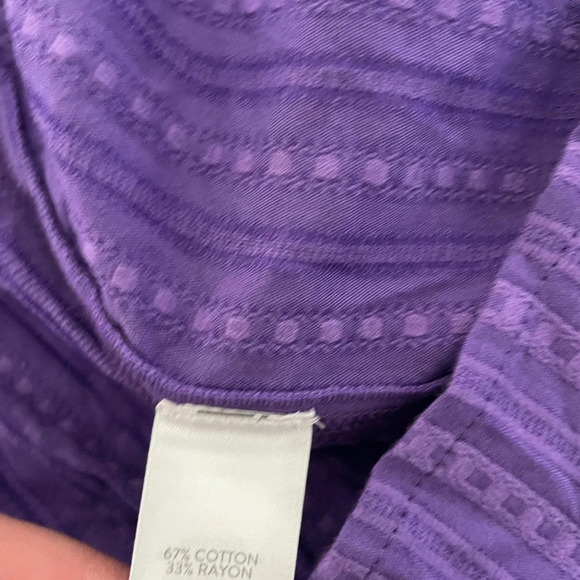 J.Jill purple tiered beach plum maxi dress - Picture 9 of 10